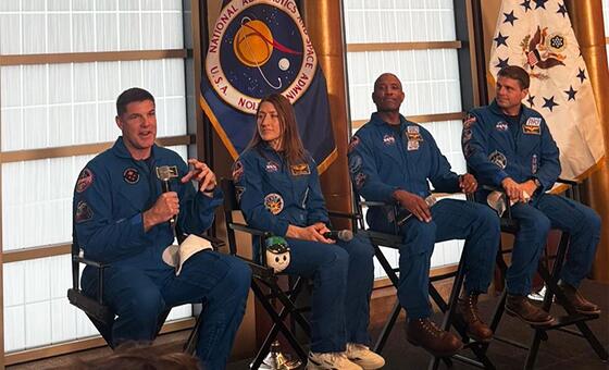 Los astronautas de la Artemis II llegan a la ONU: “la humanidad es capaz de cosas extraordinarias cuando actúa junta”